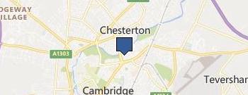 Landscaping Cambridge location map