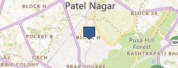 ERP TRAINING Delhi location map