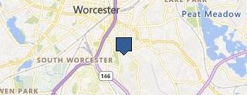 Granite Countertop Worcester Ma location map