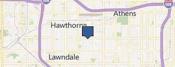 LAX Concrete Contractors location map