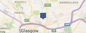 Soccer Stars Academy Glasgow location map