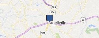 John's Reliable Roof Repair of Snellville location map