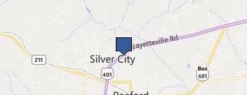 Fibrenew Fayetteville-Sandhills location map