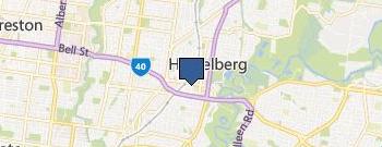 Flood Damage Restoration Heidelberg location map