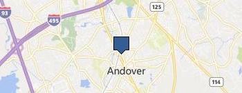 Andover Arborists location map