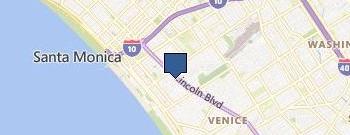 Sober Living Los Angeles location map