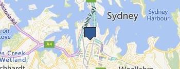 Tile and Grout Cleaning Sydney location map