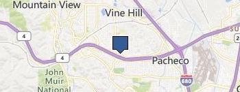 YWCA of Contra Costa / Sacramento location map