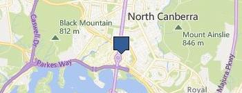 Termite Control Canberra location map