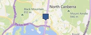 Wasp Removal Canberra location map