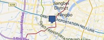 NINGBO JIELISI STATIONERY CO., LTD location map