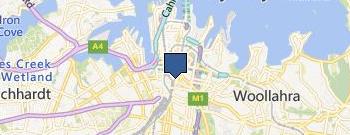 Couch Cleaning Sydney location map