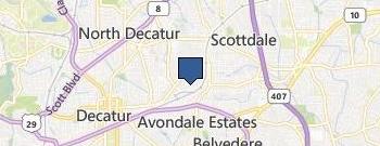 Six Star Subaru Service location map