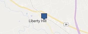 Liberty Dumpster Rental location map