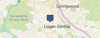 Termite Control Logan location map