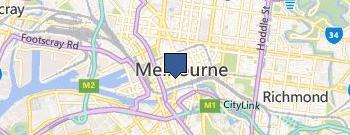 Local SEO Melbourne location map