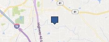 McDonough Pressure Washing location map
