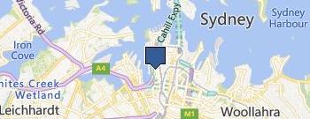 Carpet Cleaning Sydney location map