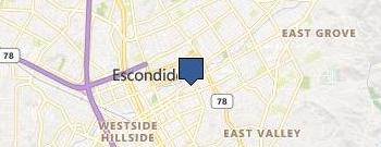 ProResults Physical Therapy Escondido location map