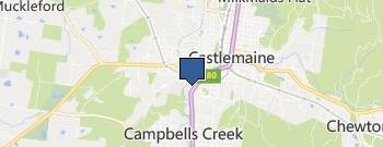 Busy Bees at Castlemaine location map