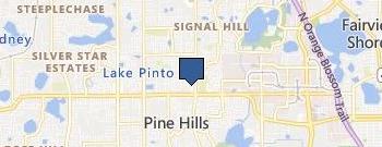 ProChoice Roofing Pine Hills location map