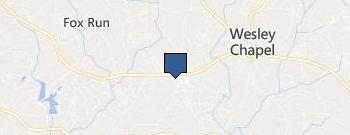 LandMark Dentistry - Wesley Chapel location map