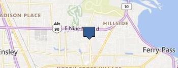 Pensacola Physical Medicine, Inc. location map