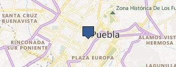 Spanish Institute of Puebla location map