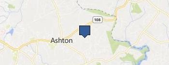 Deck Painting Columbia MD location map