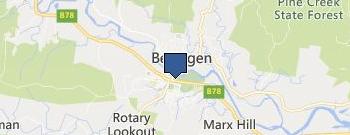 Copeland Wills Estates Probate Lawyers Bellingen location map