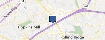 CovidCareGA - Duluth location map