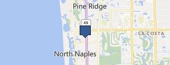 Naples Locksmith Service location map