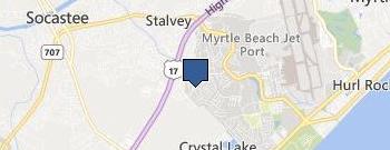 CertaPro Painters® of Myrtle Beach, SC location map