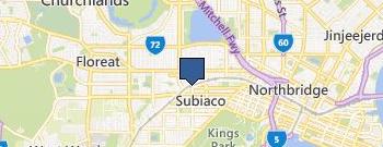 Beauty Salon location map