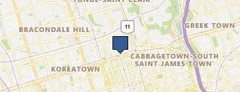 Toronto Smile Design - Yorkville Dental location map
