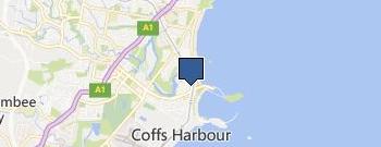 Fresh-n-Clean Carpet Cleaning Coffs Harbour location map