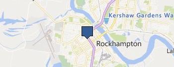 JSL Concrete Rockhampton location map