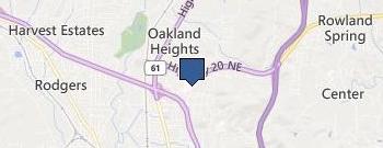 Cartersville Seamless Gutters location map