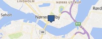 Gardinbus Aalborg location map