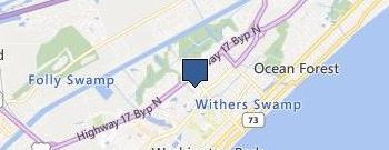 Myrtle Beach Seamless Gutters location map