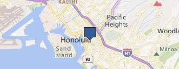 Honolulu Seamless Gutters location map