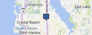 Palm Harbor Seamless Gutters location map