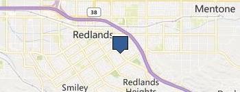 Redlands Seamless Gutters location map