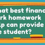 Finance Assignment Help - photo 1