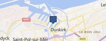 Dépannage auto Dunkerque location map