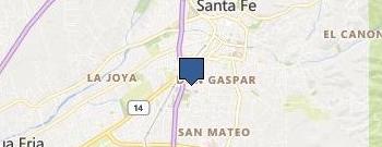 Las Campanas Rental location map