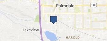 Mobile car wash Palmdale location map