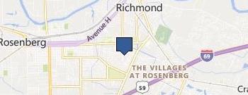 Air Duct Cleaning Rosenberg TX location map