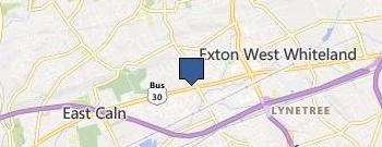 eMaids Of Exton PA location map