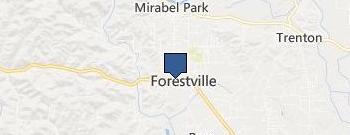 Concrete Pros of Sonoma County location map